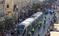 Terror attack averted on Jerusalem light rail