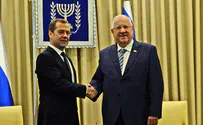 Rivlin meets with Russian PM in Jerusalem