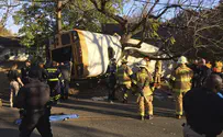 Watch: Drunk driver slams into N. Carolina school bus