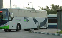 Haredi man protests 'racist' Arab bus driver in Bnei Brak