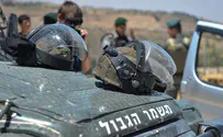 Female Border Police officer injured by Jewish stone-throwers