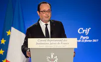 Hollande: France insists on 'two-state solution'
