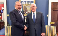 Liberman to Pence: We're waiting for the embassy move