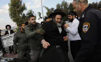 Satmar Rebbe blasts anti-draft demonstrations