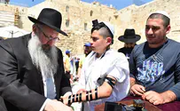 Orphaned Bar Mitzvah boys celebrate in Jerusalem