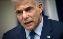 Lapid: We're done being suckers