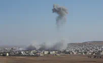 Syrian air defenses intercept missiles over Homs