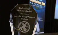 David's Sling wins US Technology Pioneer Award