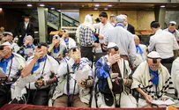 45 Holocaust survivors celebrate Bar Mitzvahs at Western Wall