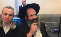 Watch: Friends dance with Rubashkin at engagement party