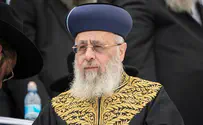 Justice Ministry considers prosecuting Chief Rabbi for racism