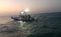 Watch: Police rescue man from the sea