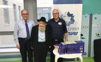 Rabbi Steinsaltz closes circle