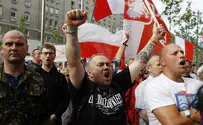 Poles protesting Holocaust restitution march through Warsaw