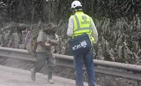 Jewish aid and rescue organization at Guatemala volcano scene