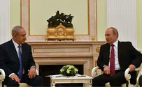 Netanyahu meets with Putin at Kremlin