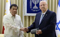  Israeli president lectures Philippine leader on Hitler