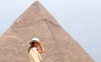 Melania Trump in Egypt to tour pyramids, Sphinx