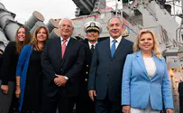 PM Netanyahu celebrates US Navy’s birthday on destroyer