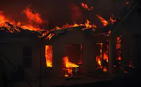 Watch: Blaze consumes most of California town