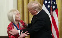 Watch: Miriam Adelson awarded Presidential Medal of Freedom