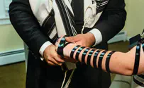 Tefillin stands set up at MDA stations throughout Israel