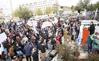 Judea and Samaria residents protest: 'We are done being silent'