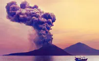 Watch: Massive volcano eruption in Indonesia