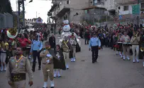 Thousands at Christmas celebrations in Nazareth 