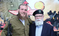 Former US chaplain attends grandson's IDF ceremony