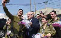 Rivlin to soldiers: Do not hesitate when facing danger