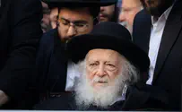 Rabbi Kanievsky campaigns for UTJ ahead of election