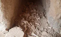 Ancient Jewish burial tomb desecrated by Arab grave-robbers