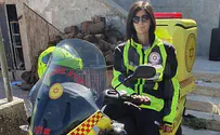First female Druze MDA Medi-cycle paramedic