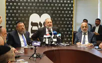 Deri: 'Shas will continue to back Netanyahu - period'