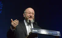 British chief rabbi disinvited from London Siyum Hashas event
