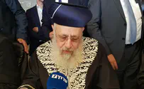 Rabbi Yosef: They forgot Rabbi Ovadia