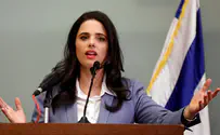 Shaked: We will not allow a Palestinian state