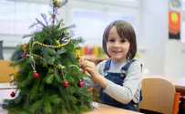 Jewish school in central Israel holds Christmas celebration