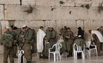 Watch: Golani soldiers at Western Wall after the attack