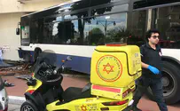 One seriously injured as Ramat Gan bus collides with building