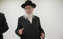 Litzman: Deri and I will not allow High Holidays lockdown
