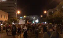 Watch: Ramming attempt during a demonstration in Tel Aviv