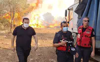 Defense establishment suspects arson in Judea and Samaria fires