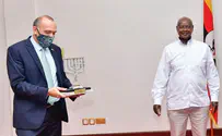 Friends of Zion Award presented to President of Uganda