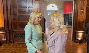 Sara Netanyahu meets with wives of world leaders in New York