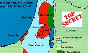 Israel with its biblical heart ripped out