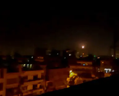 Israel attacked in Damascus area, explosions heard