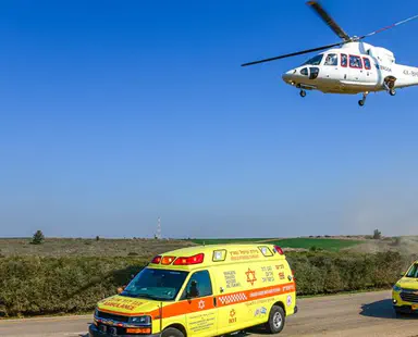 MDA, Hatzolah Air to provide Medevac copter services in Israel