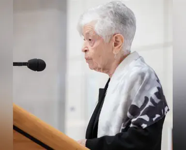 92-year-old Holocaust survivor joins State of the Union speech